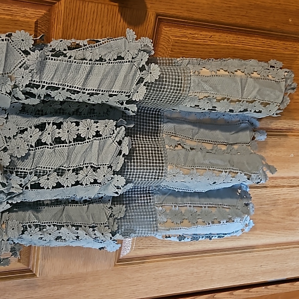 NWT Stunning Glory Connection Gemma Midi Lace Overlay Dress Sz. L Fits Like M - Picture 7 of 15